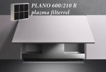   FALMEC - Páraelszívó VIRGOLA TOUCH 120 inox + plazma filter PLANO 600/210 R  Beépíthető páraelszívók páraelszívó