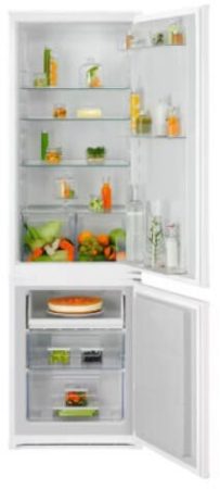 Electrolux ENA6LE18S TwinTech 600 No Frost Beépíthető alulfagyasztós kombi hűtő, 177,2 cm