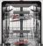 AEG FSE75768P GlassCare 7000 Beépíthető mosogatógép, Quickselect kezelőpanel, AirDry