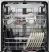 AEG GI8200X5TN Perfect Shelving 8000 CleaningPerformance Beépíthető mosogatógép, Quickselect kezelőpanel, ComfortLift, AirDry