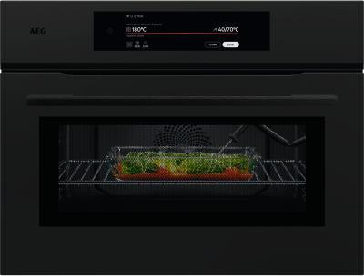 AEG NKK9N821T ProAssist CombiQuick 9000 kompakt sütő, aqua clean tisztítással