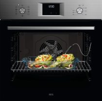   AEG OA5CB31SM SurroundCook/SteamBake 5000 gőzsütő, katalitikus hátfal/aqua clean tisztítással