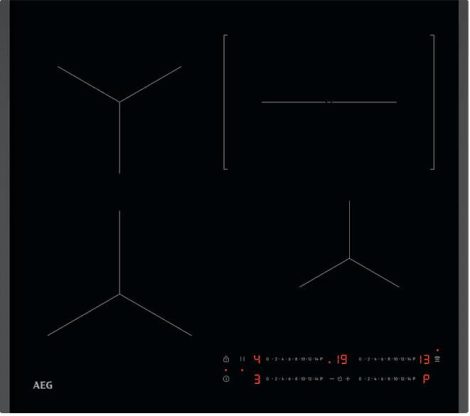 AEG TO64IC00FB 5000 Indukciós főzőlap, Hob2Hood, 60 cm AEG TO64IC00FB 5000 Indukciós főzőlap, Hob2Hood, 60 cm