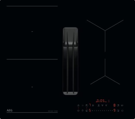 AEG TT64CB00CB XT Bridge Indukciós főzőlap beépített páraelszívóval, 60 cm